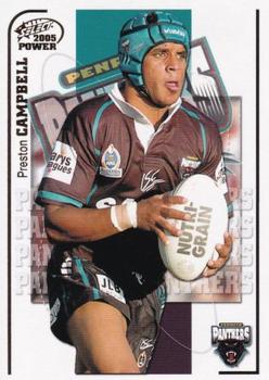 2005 Select Power #113 Preston Campbell Front
